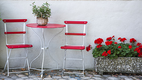 Berlin Seating Area in Garden